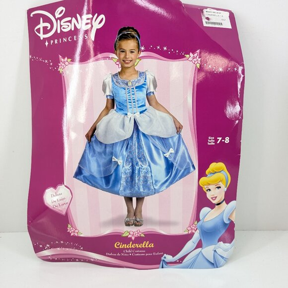 Disney Princess Cinderella Child Costume Halloween Size 7-8 by Disguise Inc - Picture 1 of 11